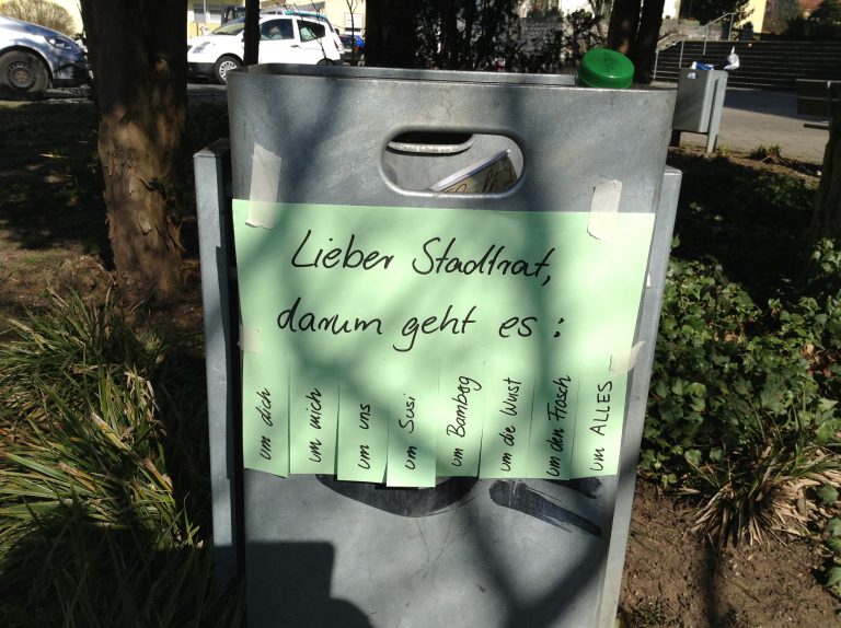 Grüne Glanzpunkte