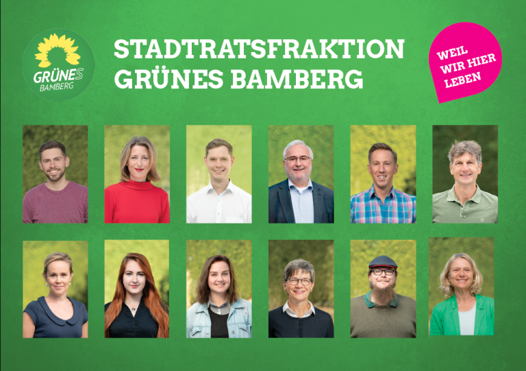 12 Grüne für Bamberg