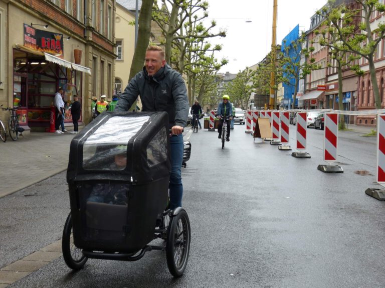 Wie wäre ein Pop-up-Radweg am Regensburger Ring?