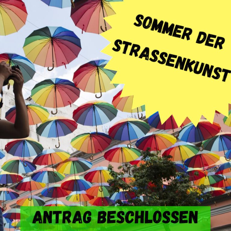 Kultursenat beschließt einstimmig „Sommer der Straßenkunst“