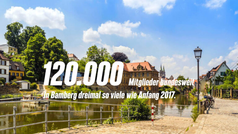 Grünes Bamberg verdreifacht Mitgliederzahl
