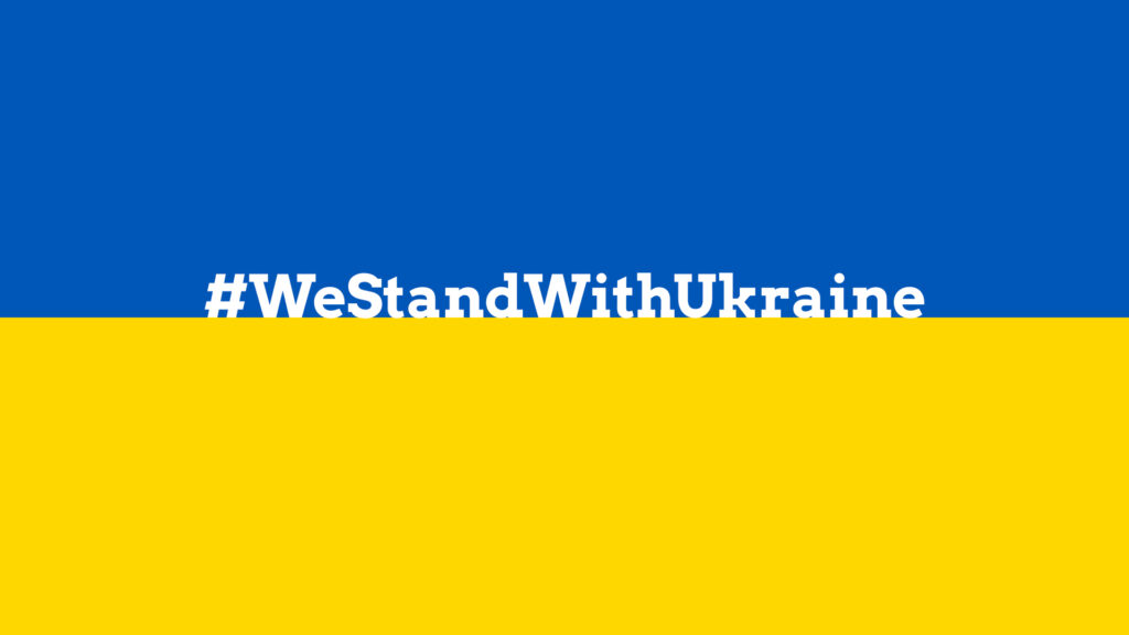 #WeStandWithUkraine