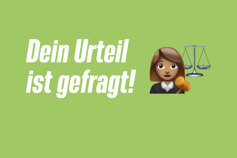 Dein Urteil ist gefragt! – Schöffenwahl 2023
