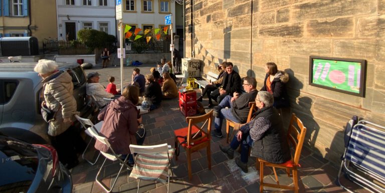 Mikrokosmos Nachbarschaft soll feiern dürfen