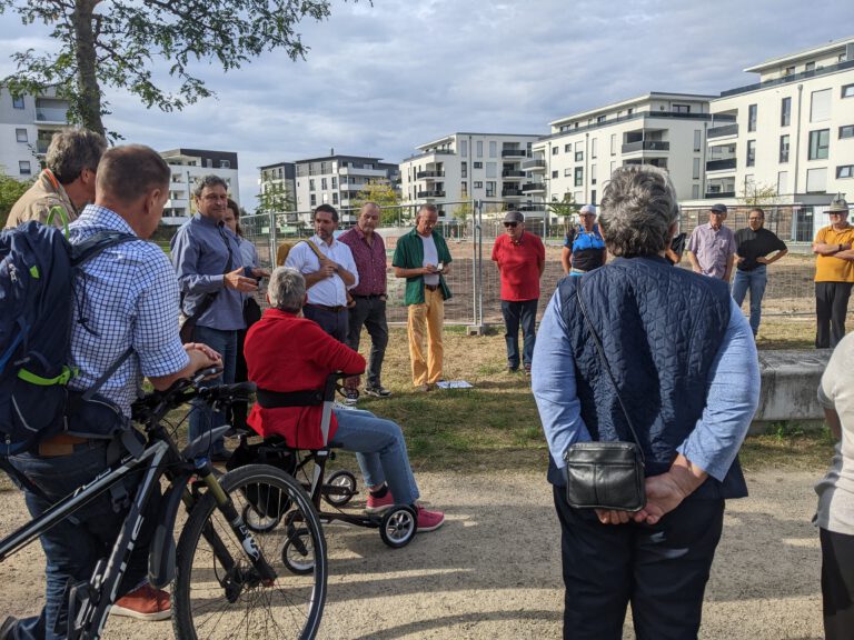 Workshops mit Anwohnenden für ERBA-Grünanlage