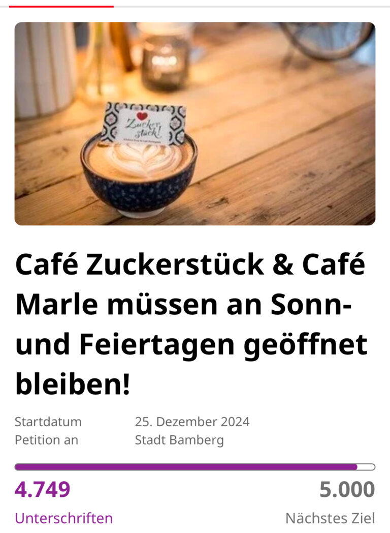 Grüne freuen sich über Erfolg – Lösung für Cafés im Sand