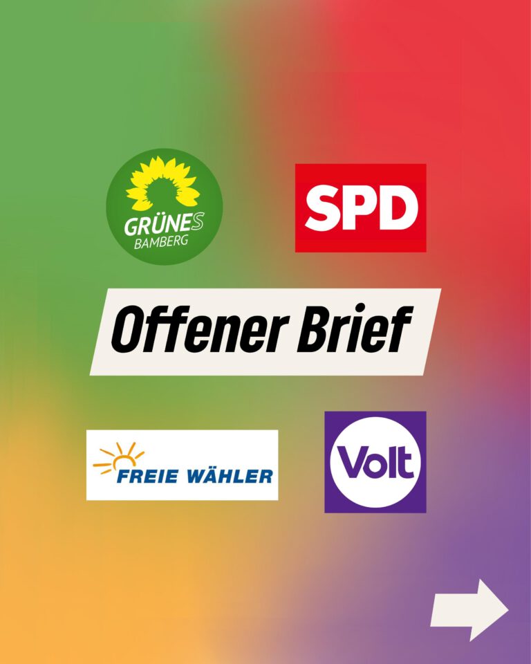 Offener Brief an die CSU Bamberg