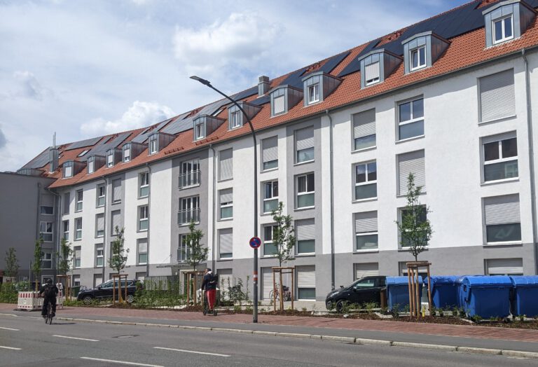 Grüne freuen sich über Bäume in der Memmelsdorfer Straße