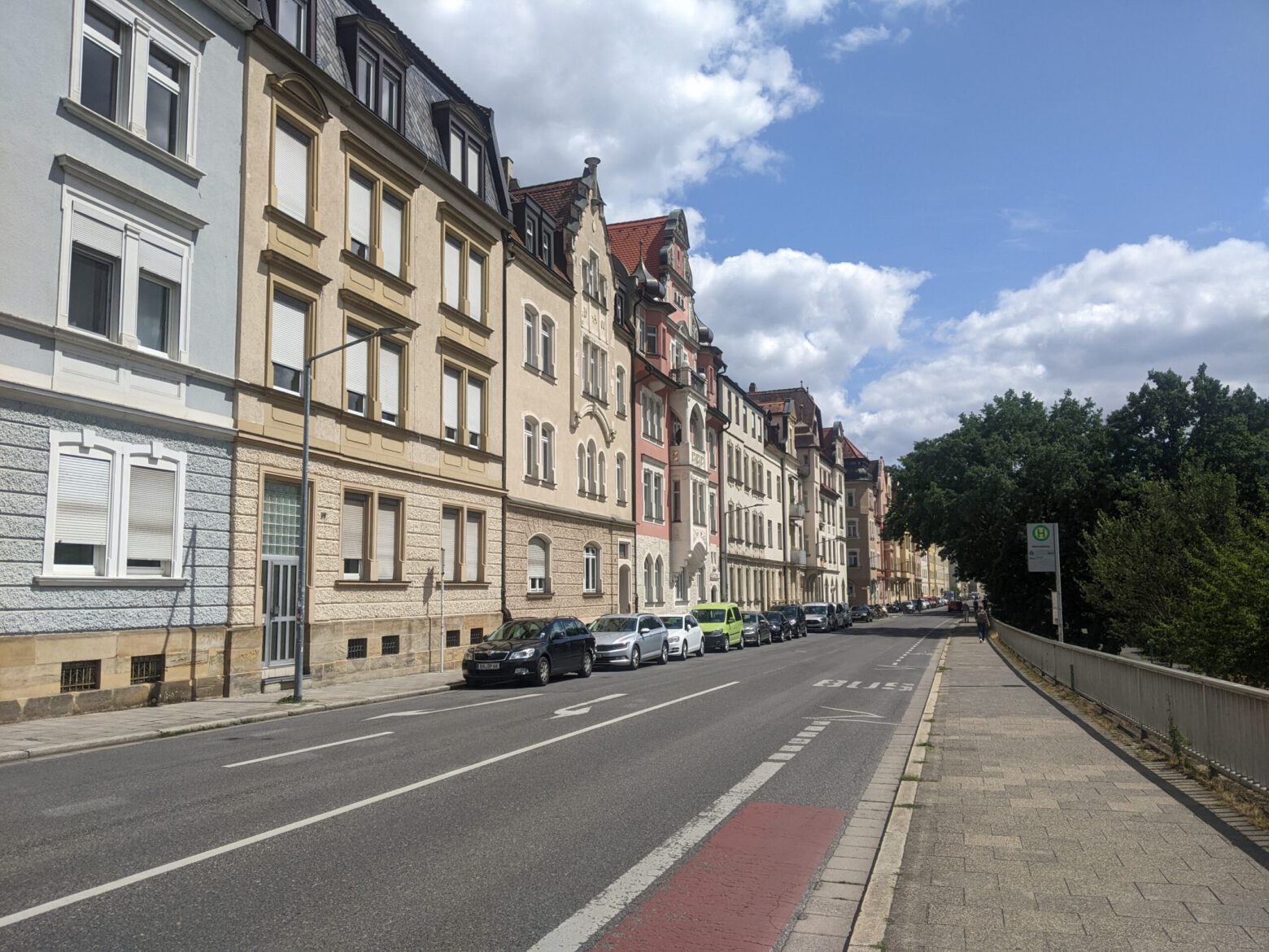 Bild vom der Straße Kunigundendamm
